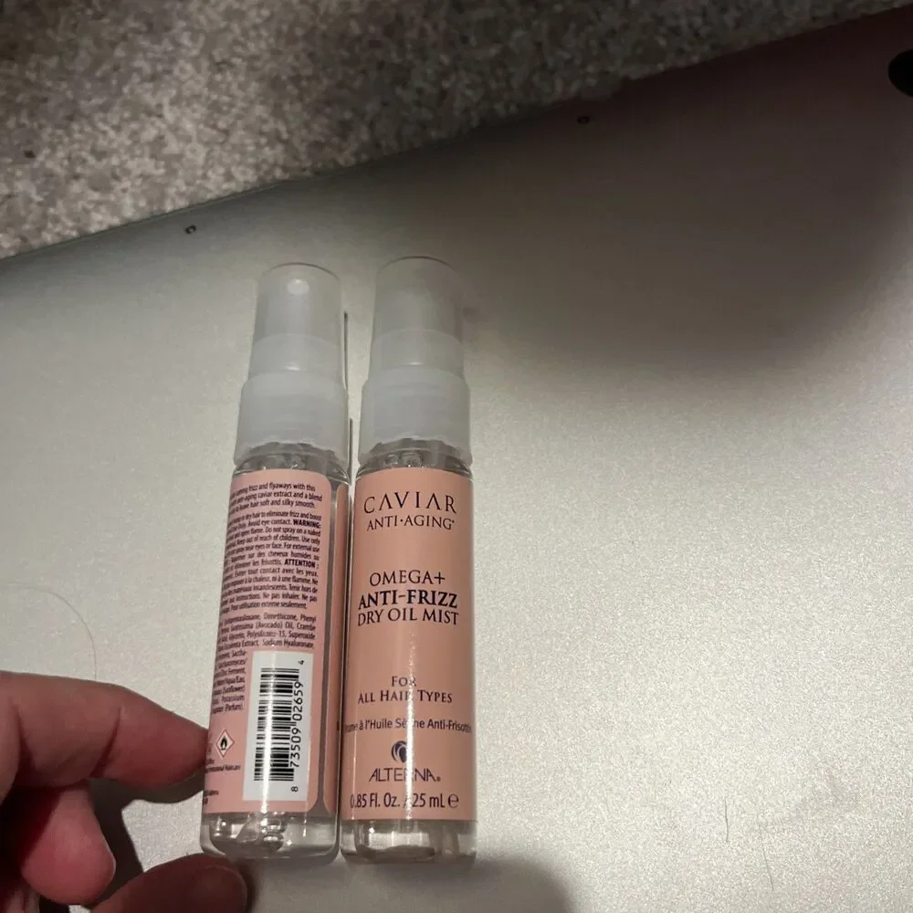 Alterna Anti Aging Omega Anti-frizz Dry Oil Mist .85 Oz 2 Pieces
